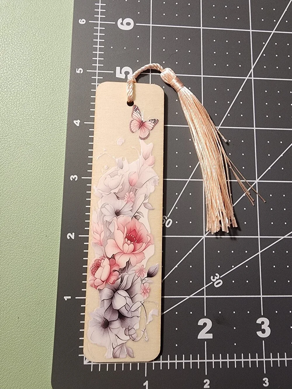 MamaHen wooden bookmark